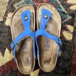 Birkenstock Blue Sandals with Classic Comfort